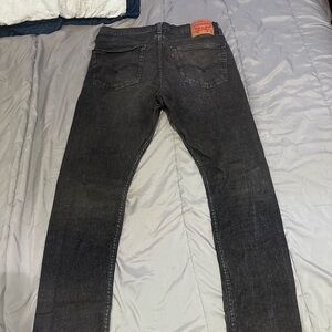 Levi's Men's Charcoal Slim Jeans